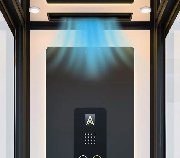 鏡面天花板(內建風扇)